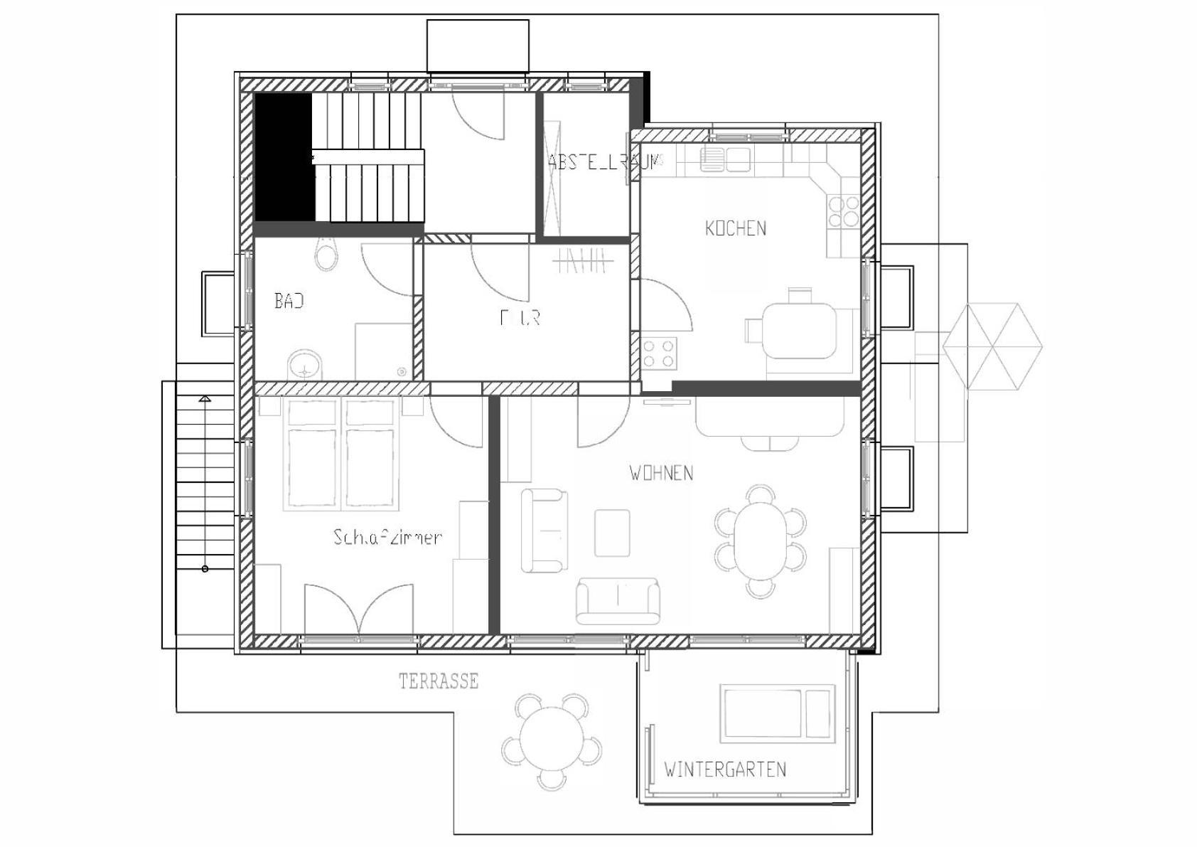 Klettgauperle - Familien- Und Behindertengerechte Ferienwohnung Griessen Екстериор снимка